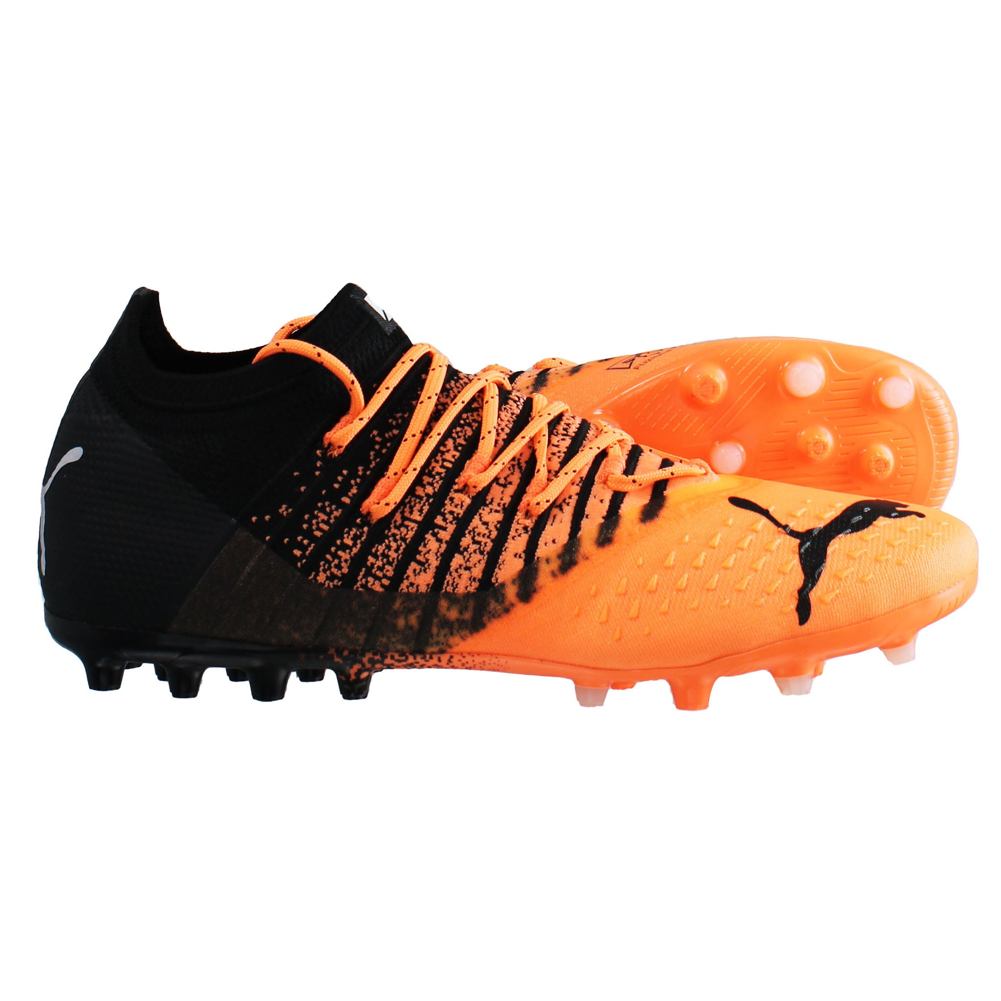 Puma Future Z 1.3 MG Mens Orange/Black Football Boots