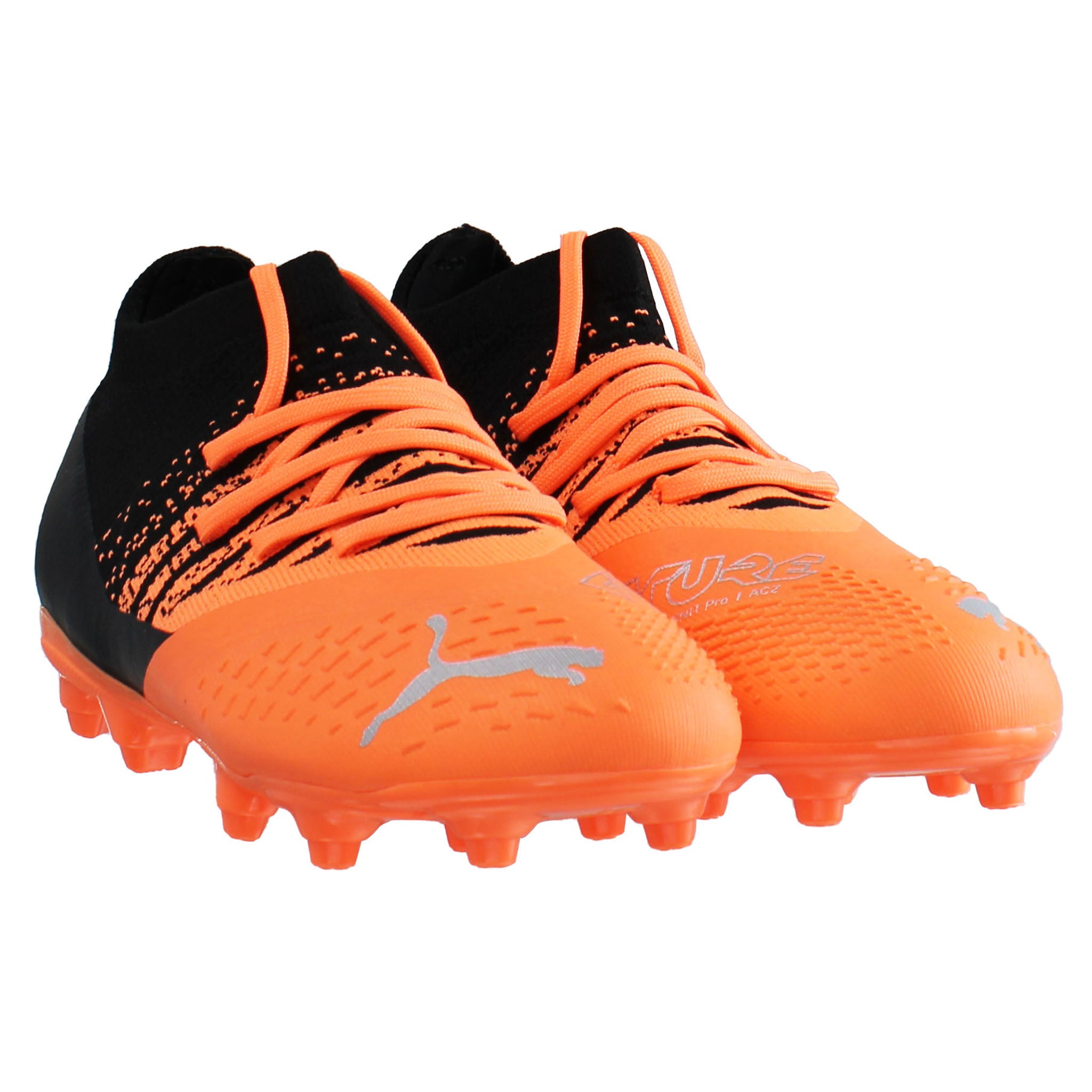 Puma Future 3.3 FG/AG Orange Kids Football Boots