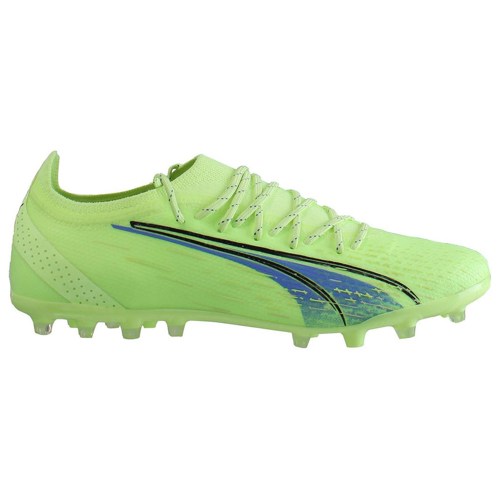 Puma Ultra Ultimate MG Green Mens Football Boots