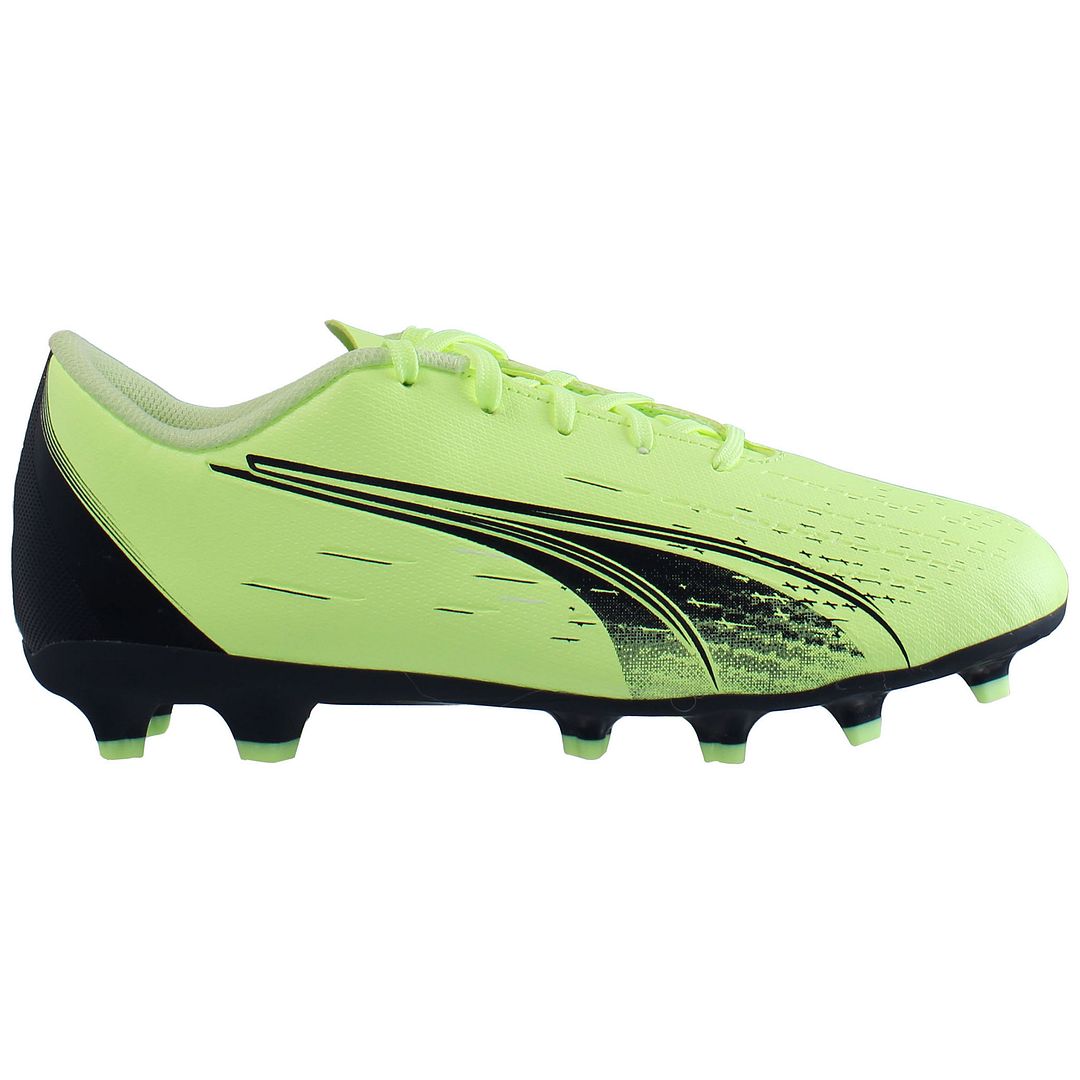 Puma Ultra Play FG/AG Green Kids Football Boots