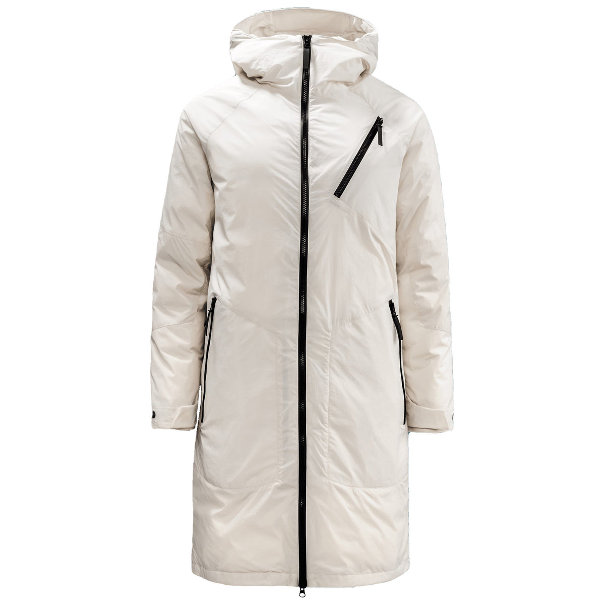 Jack Wolfskin Tech Lab Womens White Parka Jacket