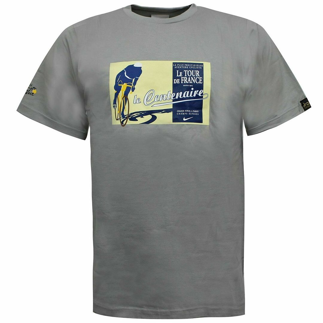 Nike Le Tour De Fance Mens Grey T-Shirt