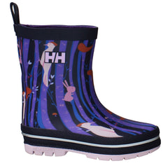 Helly Hansen JK Splash Print Purple Wellingtons