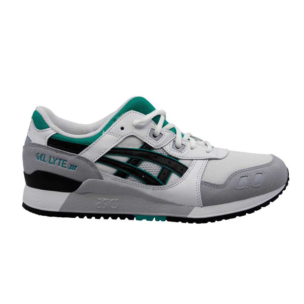 Asicstiger Gel-Lyte III Mens White/Grey Running Trainers