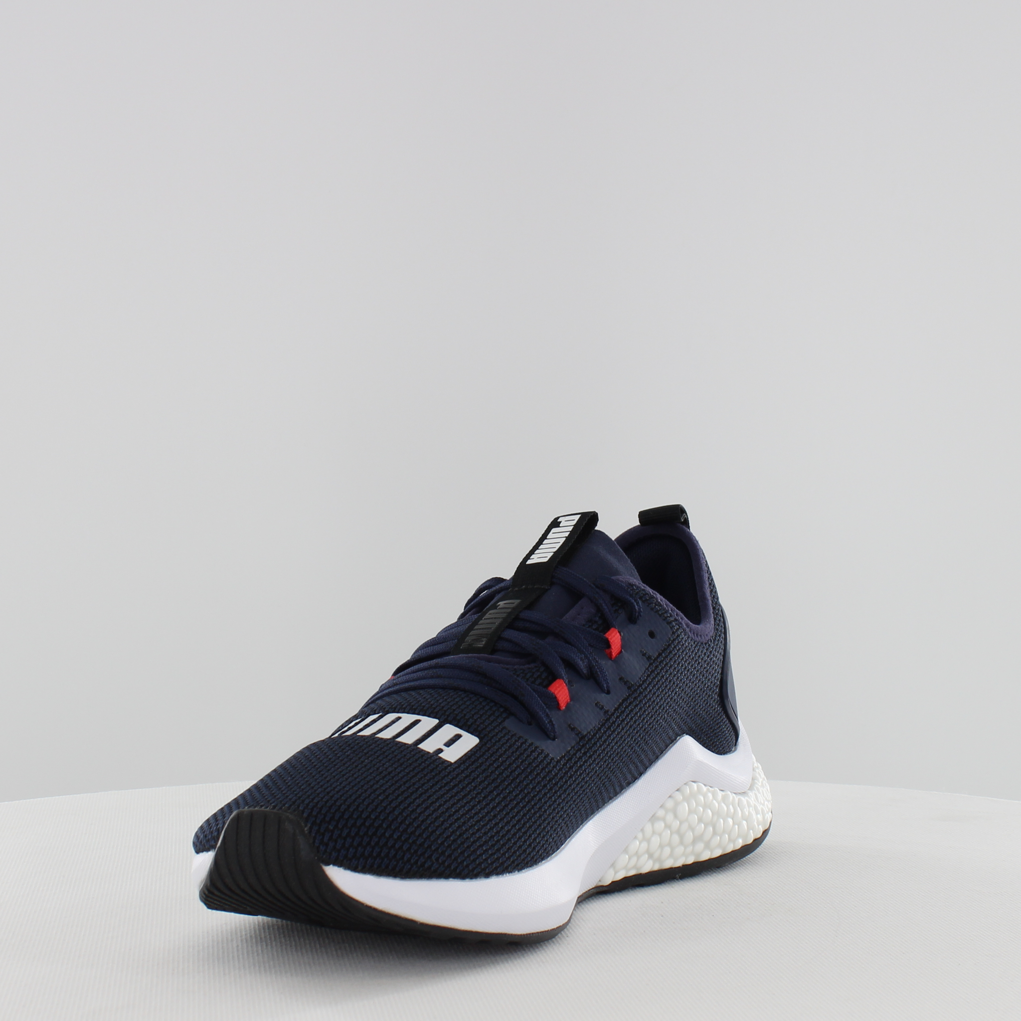 Puma Hybrid NX Navy Textile Mens Lace Up Trainers 192259 01