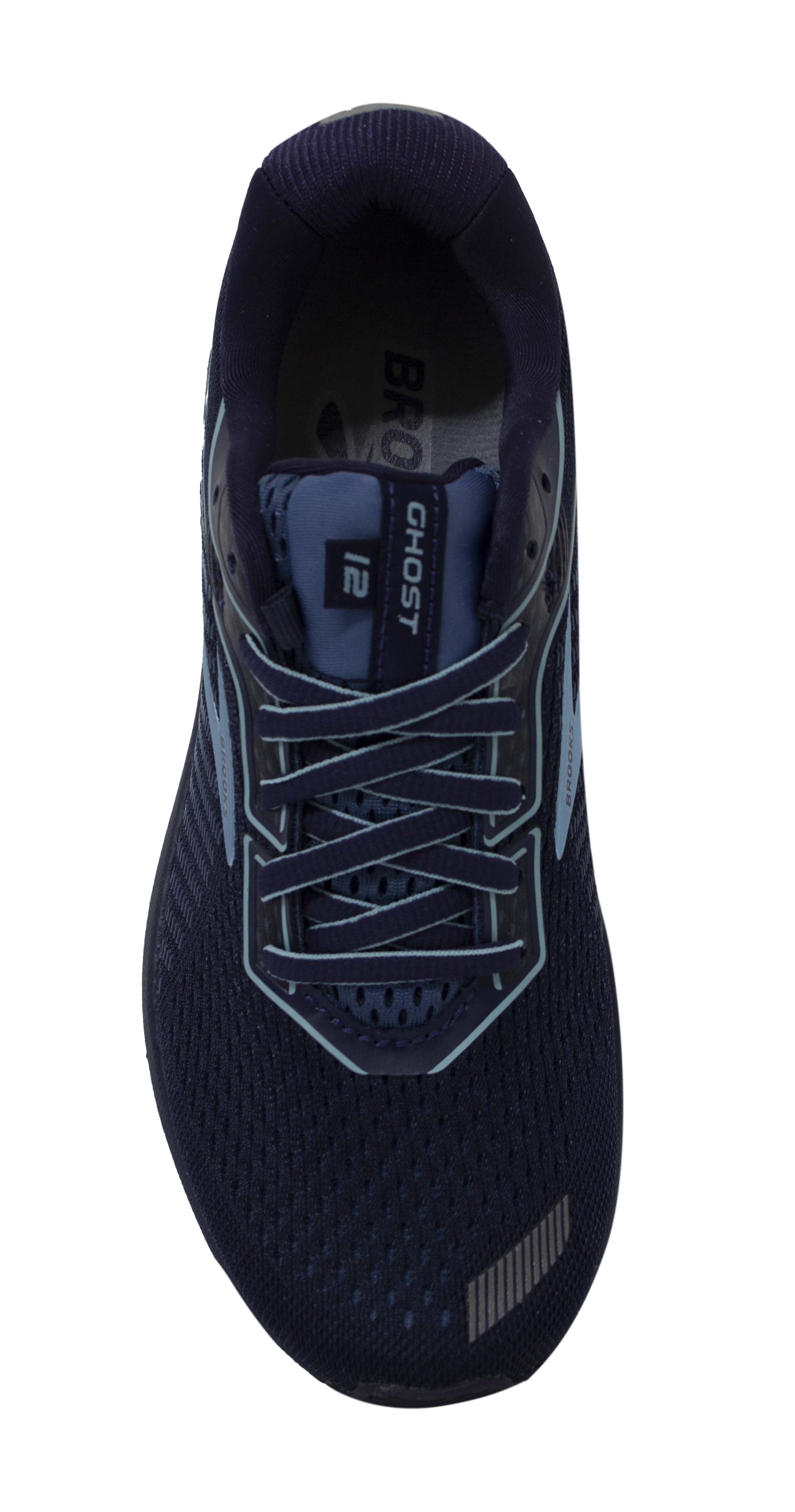 Brooks Ghost 12 Womens Navy Blue Running Trainers