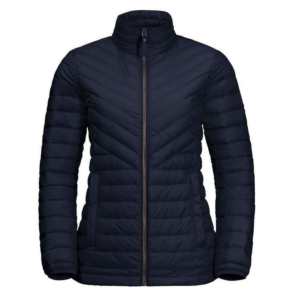 Jack Wolfskin Quilted Vista Womens Navy Jacket