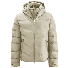 Jack Wolfskin Tech Lab Mens Cream Coat