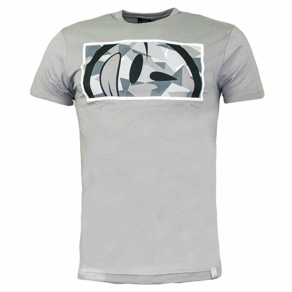 Yums Graphic Logo Mens Grey T-Shirt