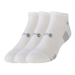 Under Armour 3-Pack Logo Kids White Socks