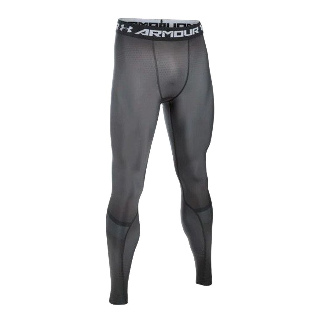 Under Armour Mens Grey Compression Leggings 1