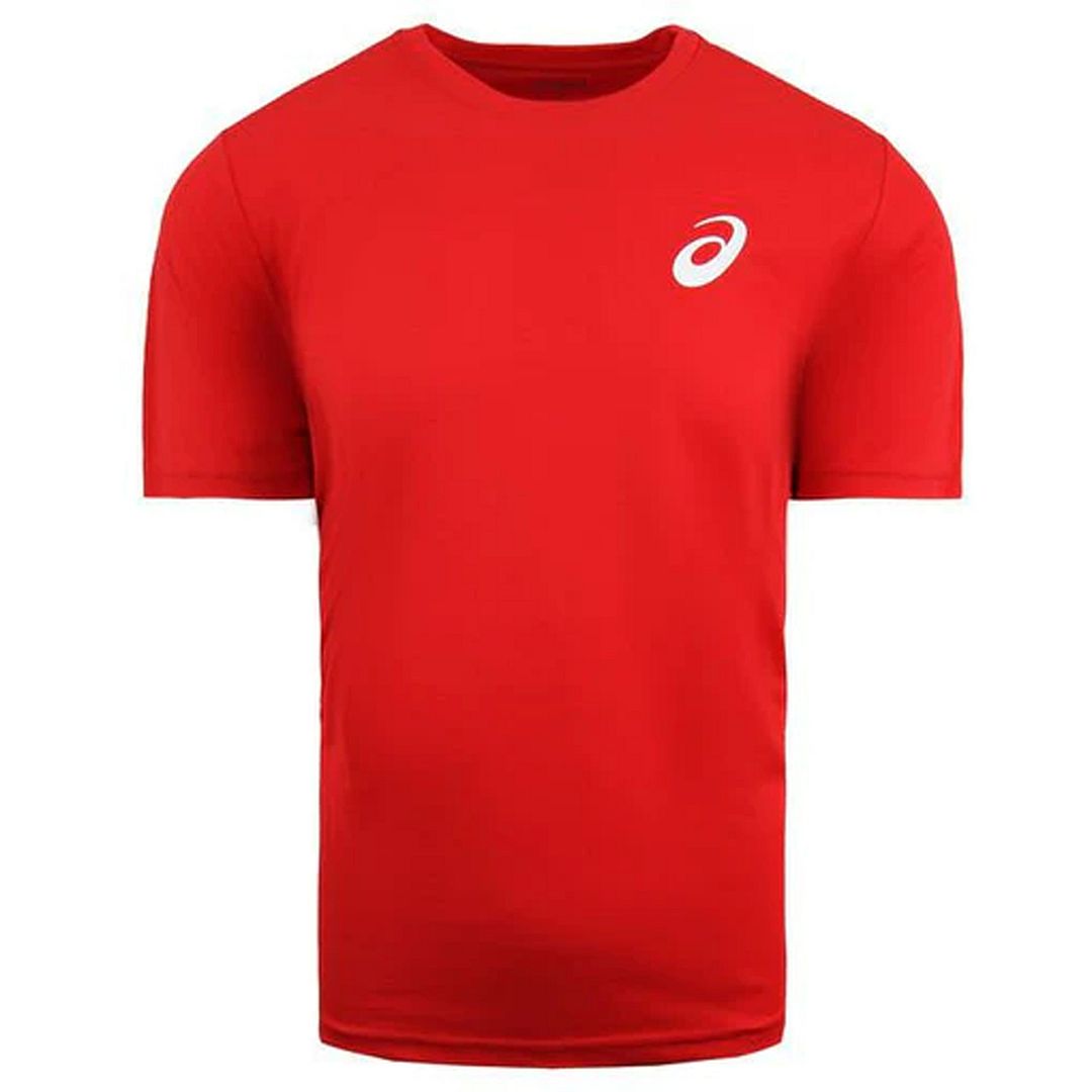 Asics Logo Mens Red T-Shirt