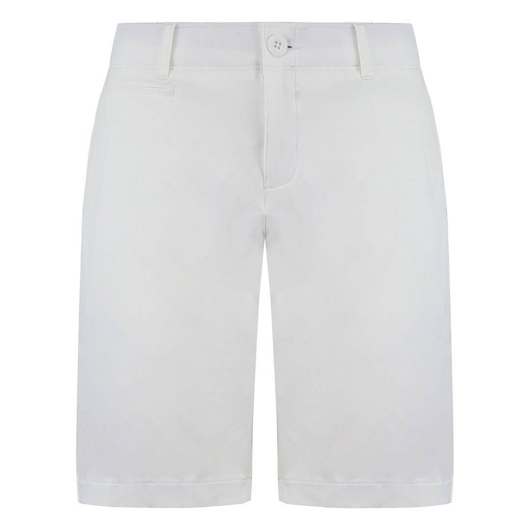 Under Armour Golf Fitted 9" Womens White Shorts