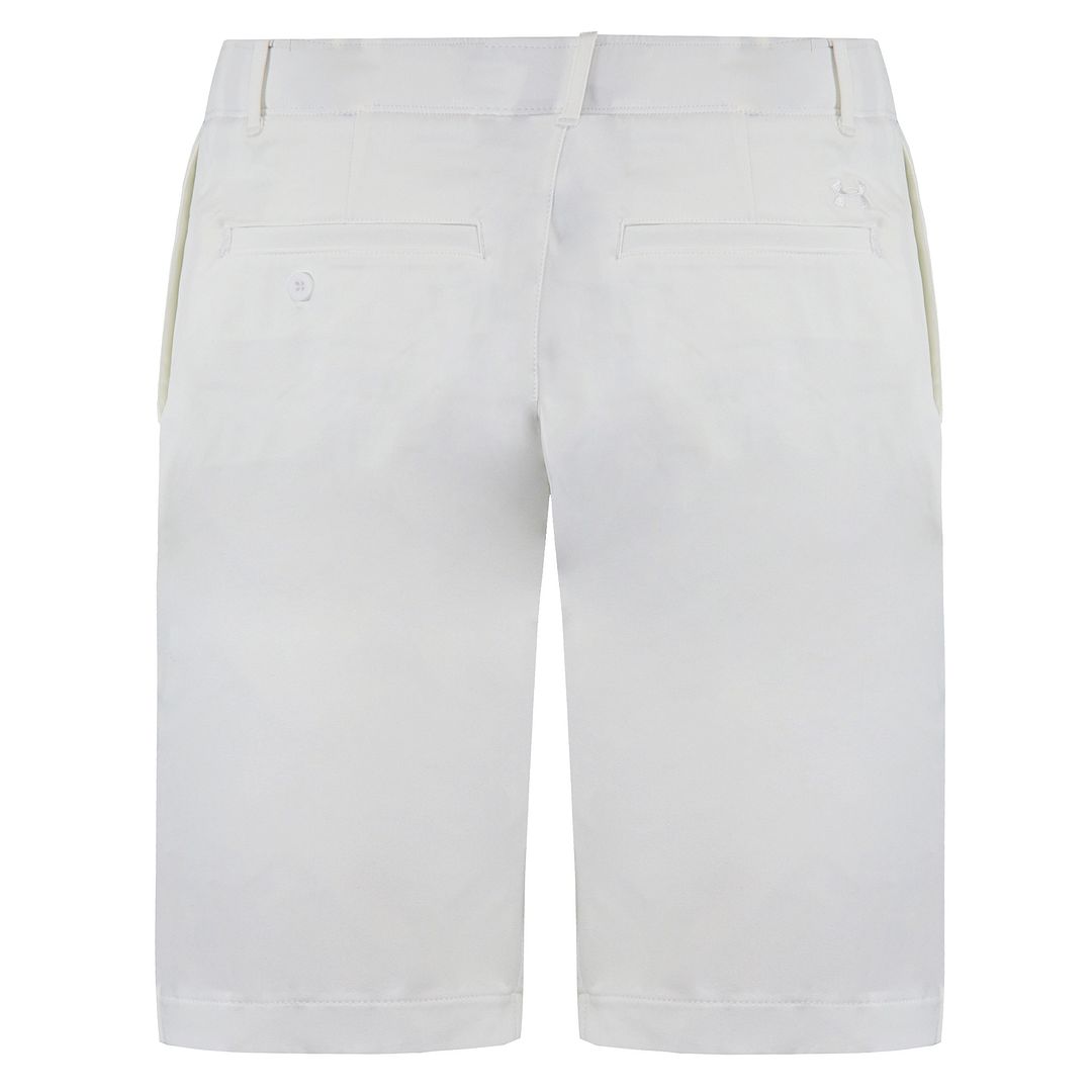 Under Armour Golf Fitted 9" Womens White Shorts