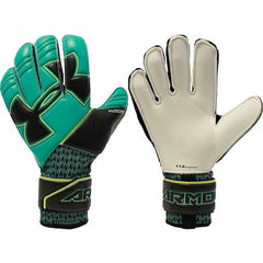 Under Armour Magnetico Black/Teal Mens Goalkeeper Gloves