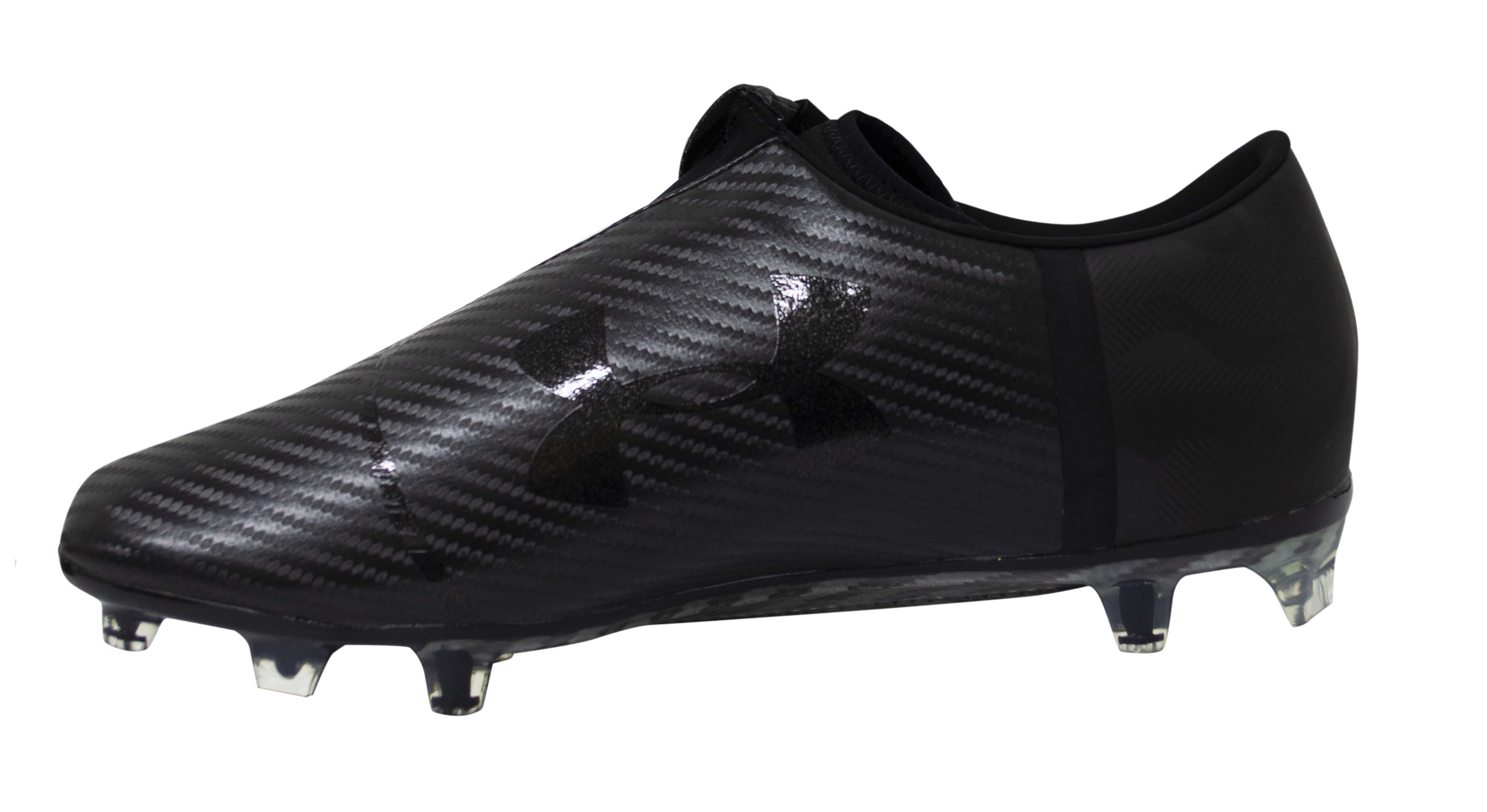 Under Armour UA Spotlight Black Leather FG Football Boots - Mens