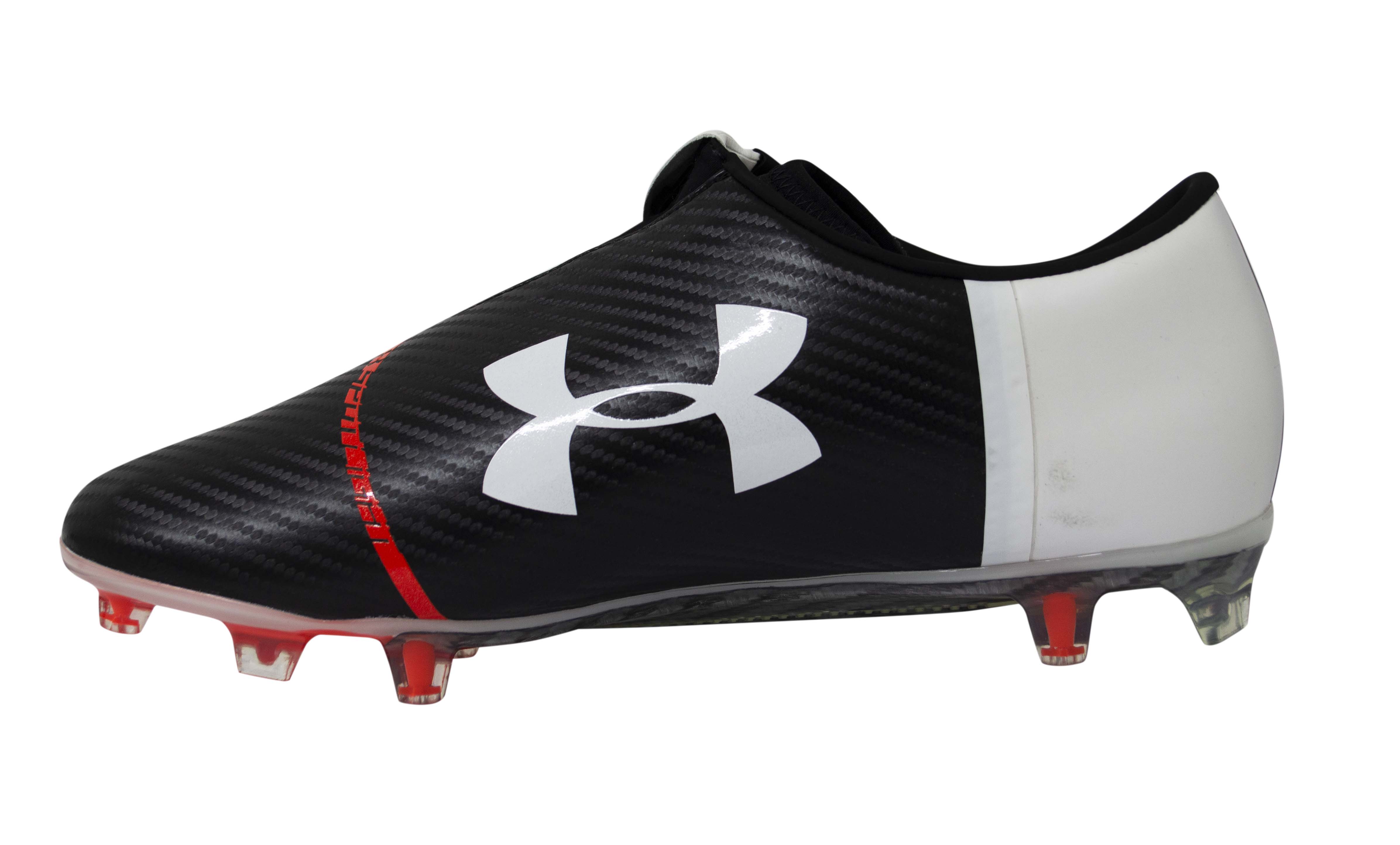 Under Armour UA Spotlight Black Leather FG Football Boots - Mens