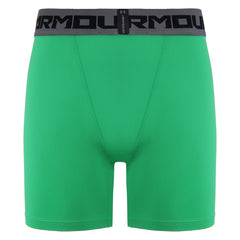 Under Armour HeatGear Mens Green Compression Shorts