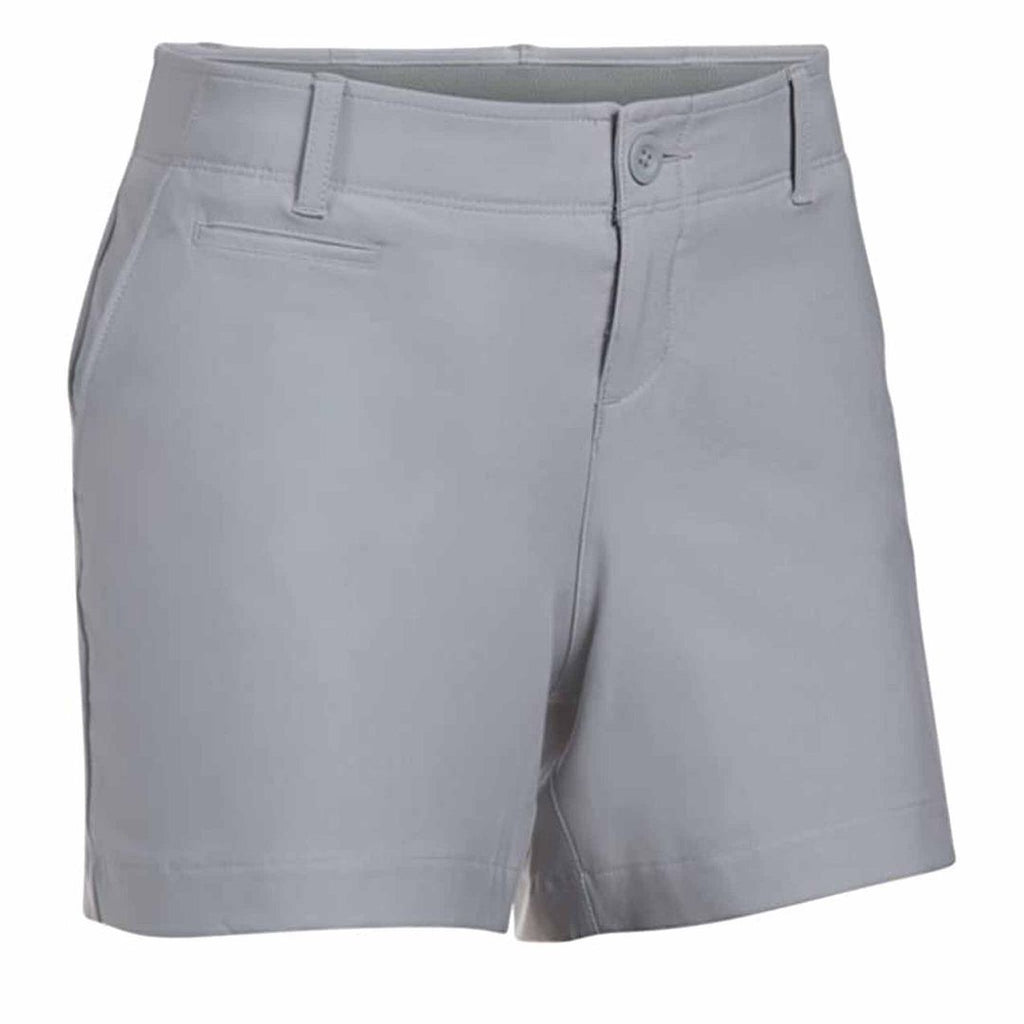 Under Armour Links 4inch Womens Grey Golf Shorts