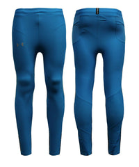 Under Armour No Breaks Mens Blue Compression Tights