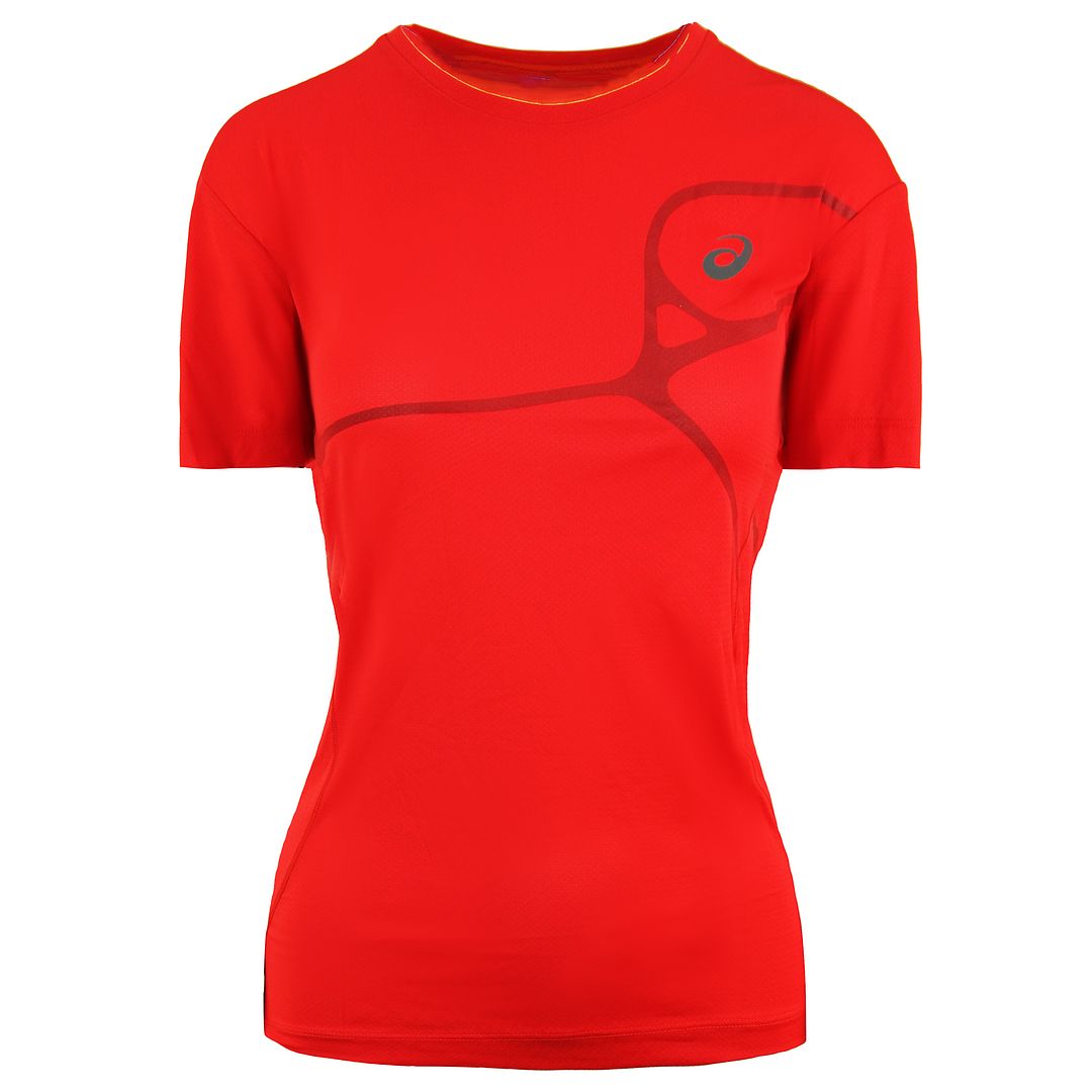 Asics Elite Mens Red Top