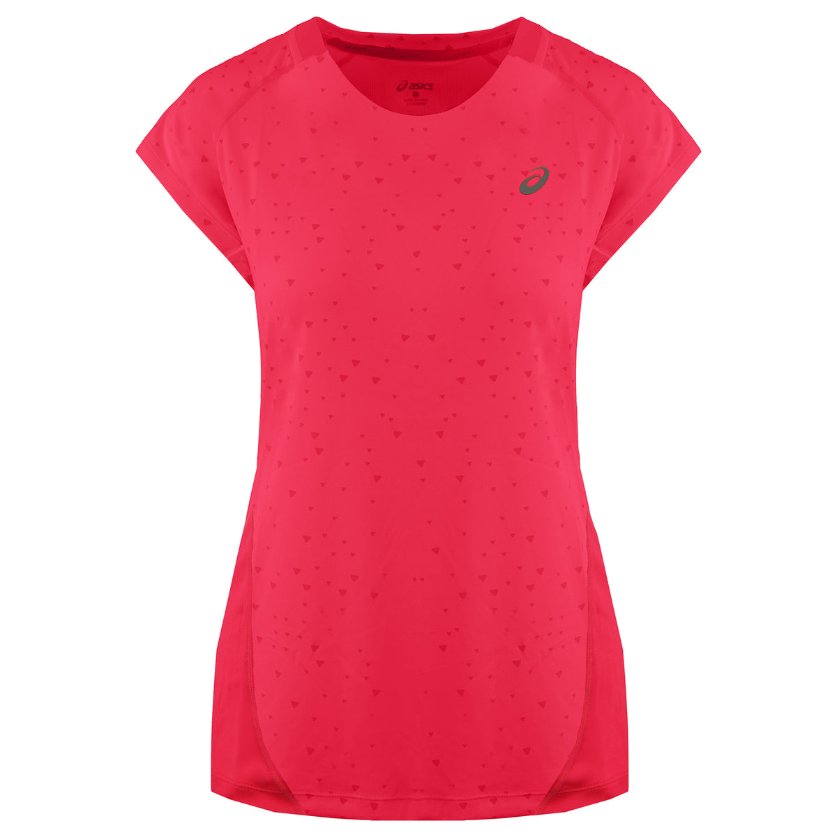 Asics Logo Womens Pink T-Shirt