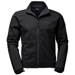 Jack Wolfskin Softshell Mens Black Track Jacket