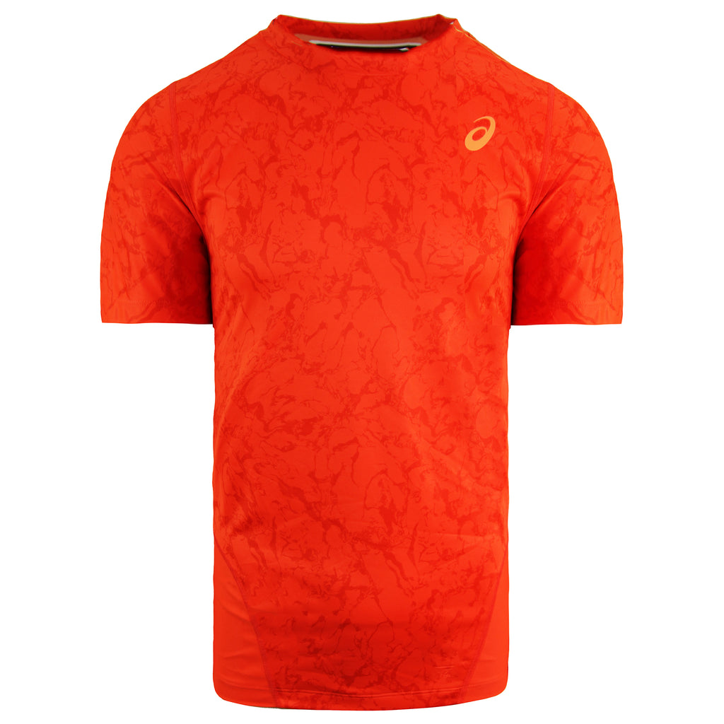 Asics Zero Distract Mens Orange T-Shirt