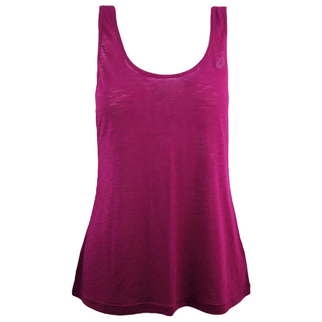 Asics Motion Dry Womens Pink Tank Top