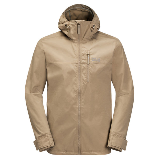 Jack Wolfskin Summer Storm Mens Sand Jacket