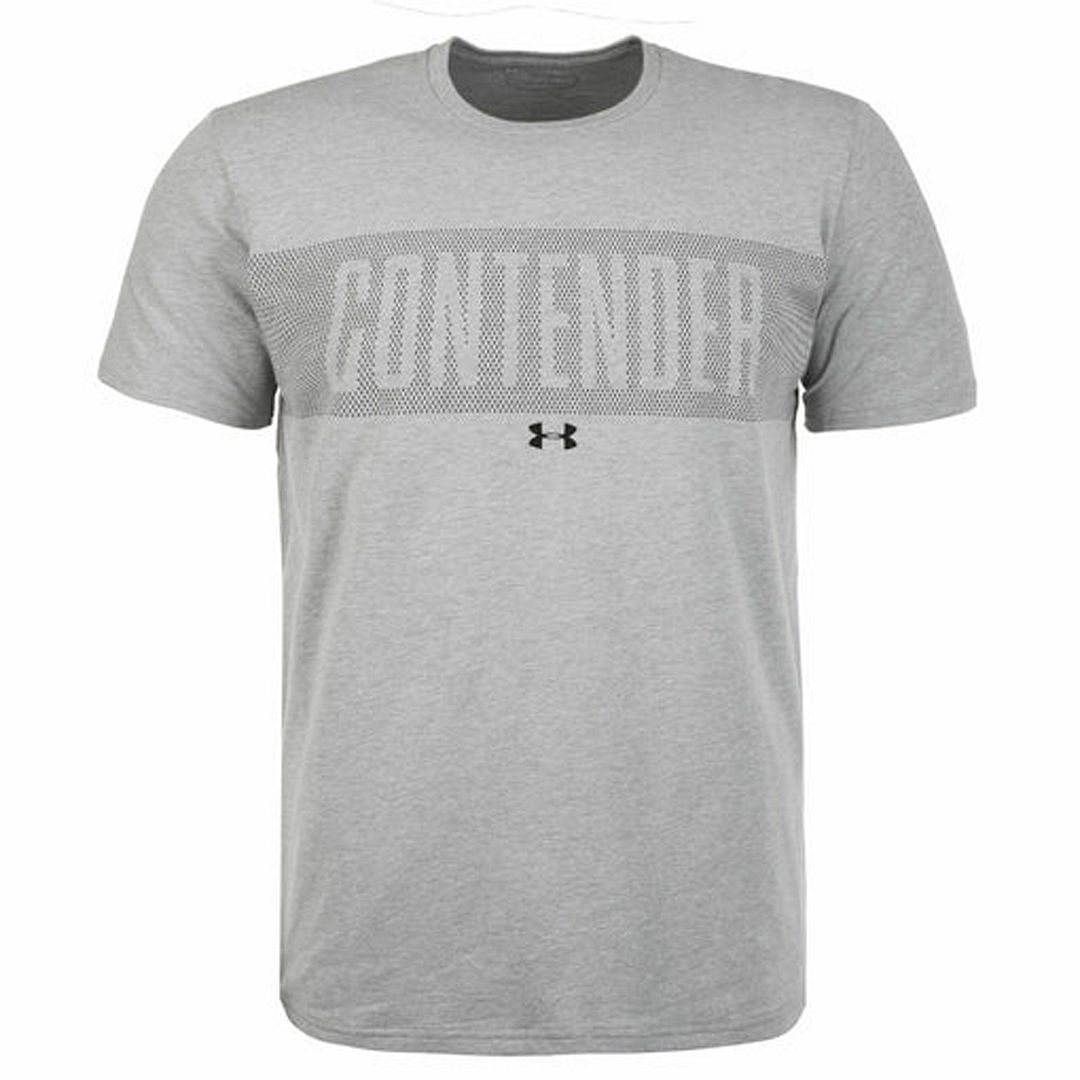 Under Armour Contender Mens Grey T-Shirt
