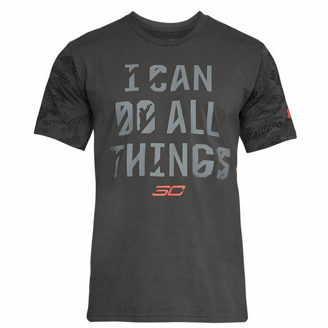 Under Armour Graphic Mens Dark Grey T-Shirt
