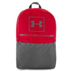 Under Armour Project 5 Storm Red Grey Unisex Backpack 1324024 600