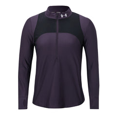 Under Armour Logo Womens Purple Top