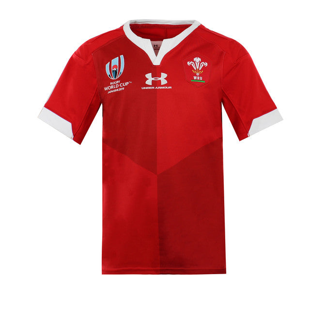 Under Armour Rugby World Cup Kids Red T-Shirt