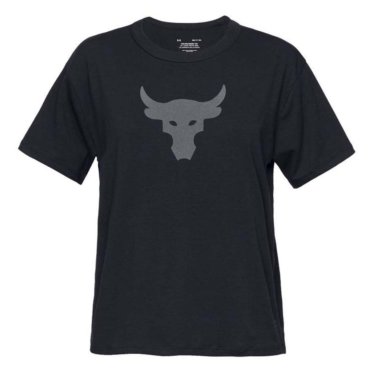 Under Armour x Project Rock Womens Black T-Shirt