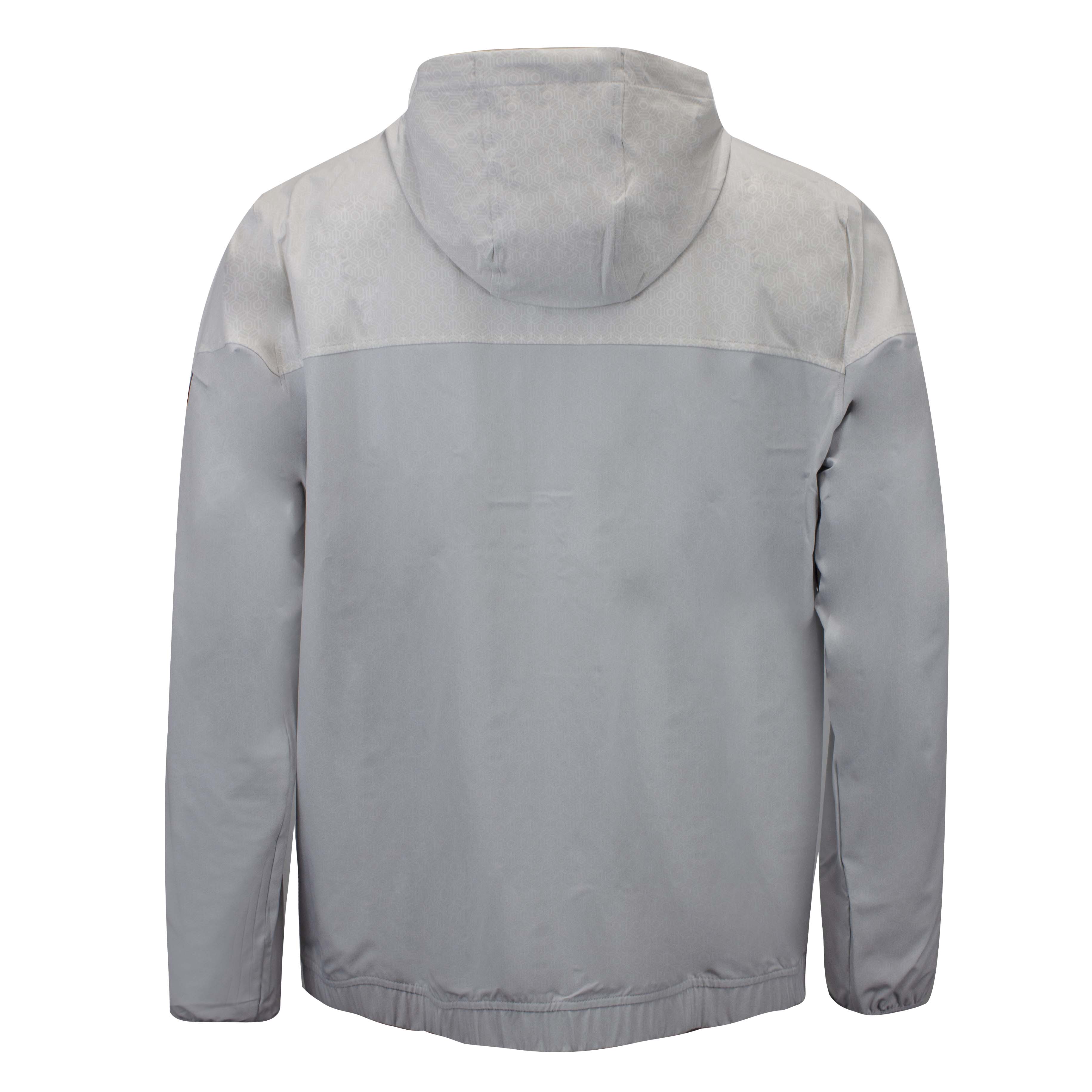 Under Armour Mens Recover Woven Grey Track Jacket