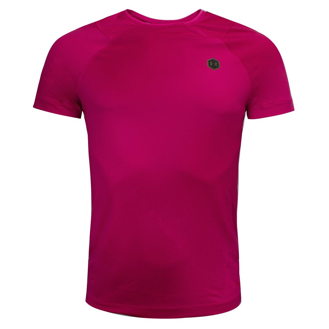 Under Armour HeaGear Mens Pink T-Shirt