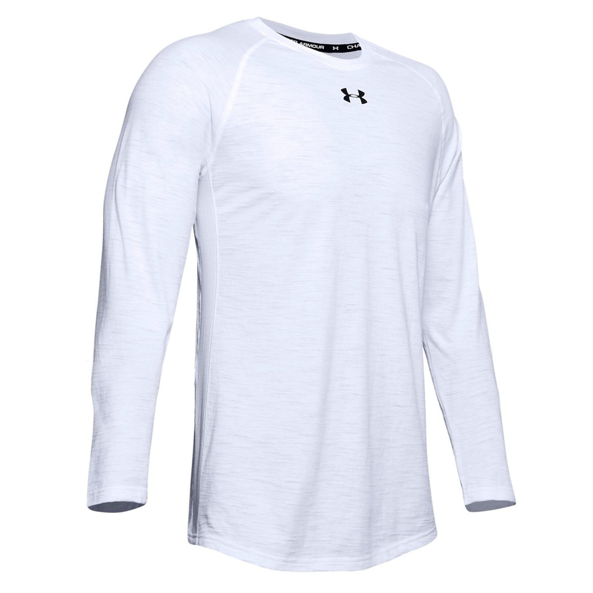 Under Armour Charged  Mens White Top
