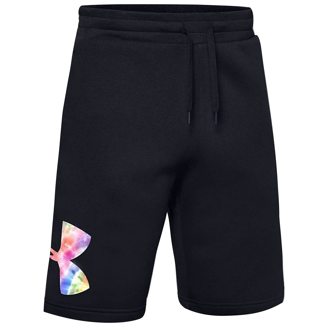 Under Armour Pride Rival Mens Black Shorts
