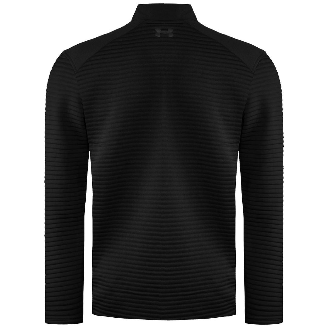 Under Armour Storm Black Evolution Daytona Hybrid Mens Golf Sweater