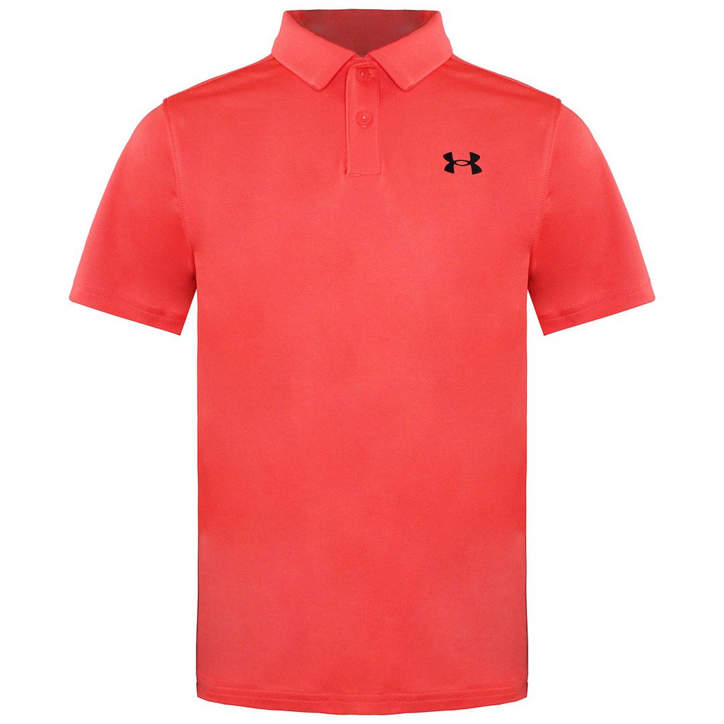 Under Armour Kids Red Performance Polo Shirt