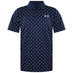 Under Armour Kids Blue/White Poppy Polo Shirt