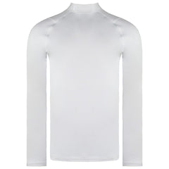 Under Armour ColdGear White Mens Infrared Fitted Golf Mock Baselayer