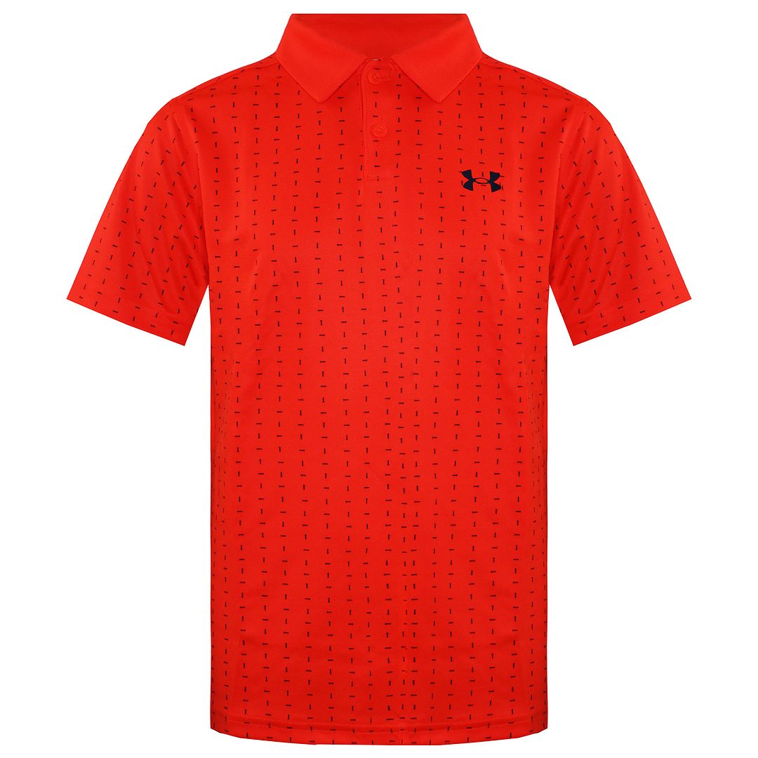 Under Armour Kids Orange Polo Shirt