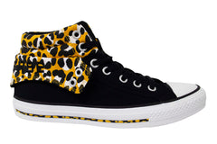 Converse All Star Leopard Print Mens Black Trainers