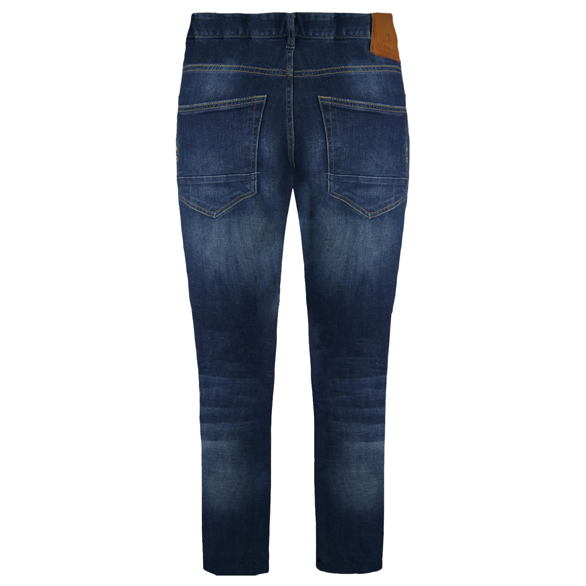 Scotch & Soda Regular Fit Vernon Mens Blue Jeans