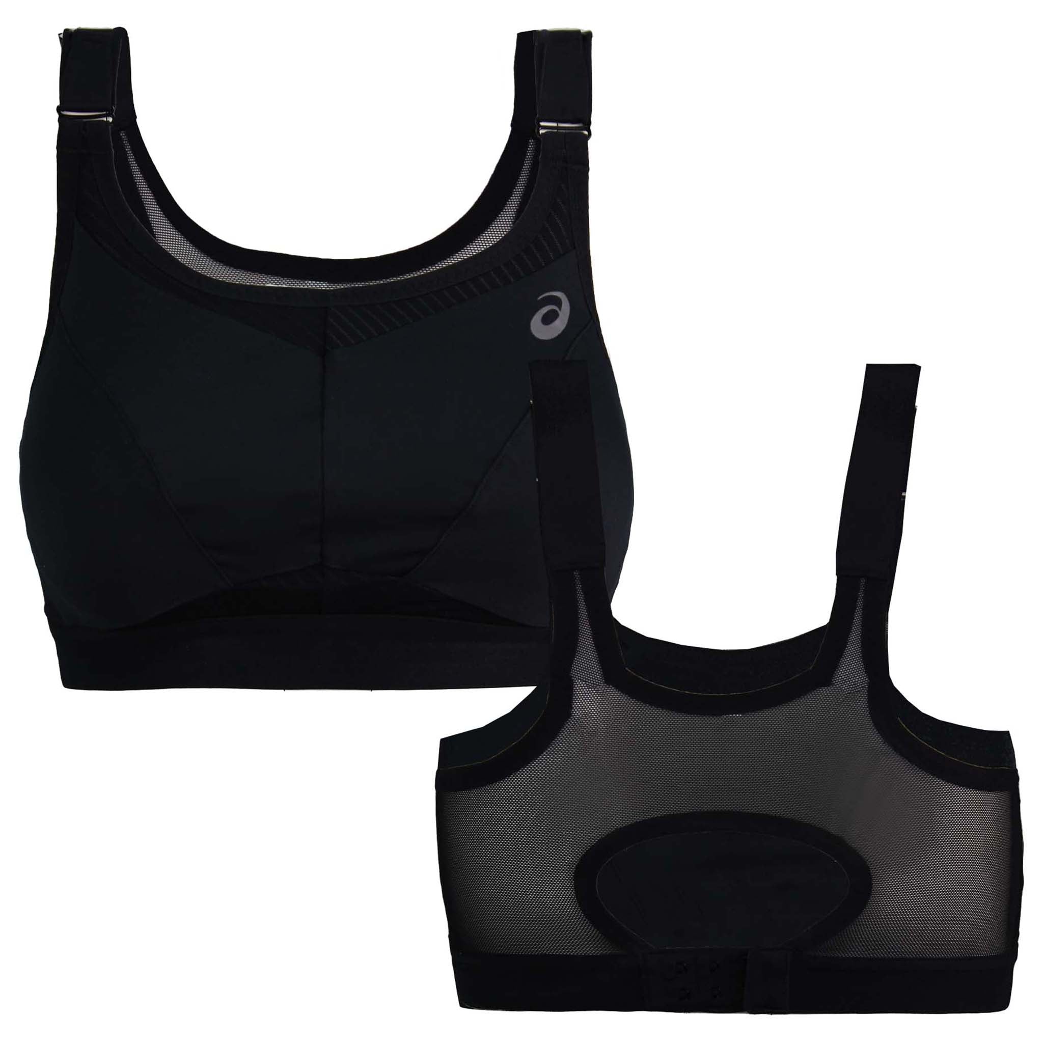 Asics Zero Distraction Womens Black Sports Bra