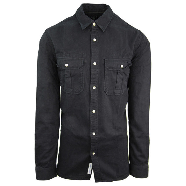 Scotch & Soda Western Mens Navy Shirt
