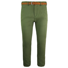 Scotch & Soda Stuart Mens Green Chinos